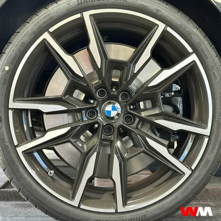 [부산휠도색][휠마스터] BMW M 850i 블랙유광 휠도색 / 부산 해운대 송정동