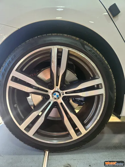 [부산휠도색][휠마스터] BMW GT6 컷팅 휠 도색 / 부산 해운대 송정동