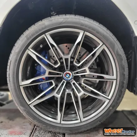 [부산휠도색][휠마스터] BMW M3 투톤 휠도색 / 부산 해운대 송정동