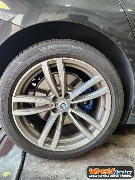 [부산휠복원][부산휠수리] BMW 6GT 휠복원 / 부산 해운대 송정동