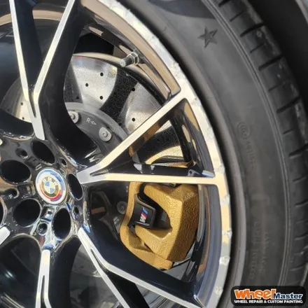 [부산휠복원][부산휠수리] BMW M5 다이아몬드 컷팅휠복원 / 부산 해운대 송정동