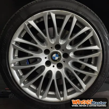 [부산휠복원][휠마스터] BMW 750 LI 휠복원 / 부산 해운대 송정동