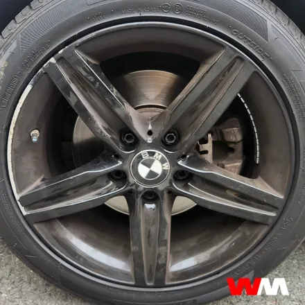 [부산휠복원][부산휠수리] BMW 1시리즈 휠복원 / 부산 해운대 송정동