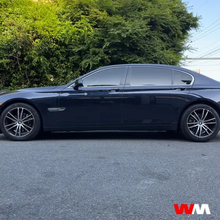 [부산휠복원][부산휠도색] BMW 740 Li 블랙폴리싱 작 / 부산 해운대 송정동