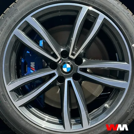 [부산휠도색][부산휠수리] BMW Gt 620d 블랙유광 휠 도색 / 부산 해운대 송정동