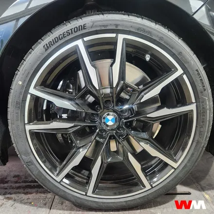 [부산휠도색][휠마스터] BMW M8 휠 캘리퍼 도색 / 부산 해운대 송정동