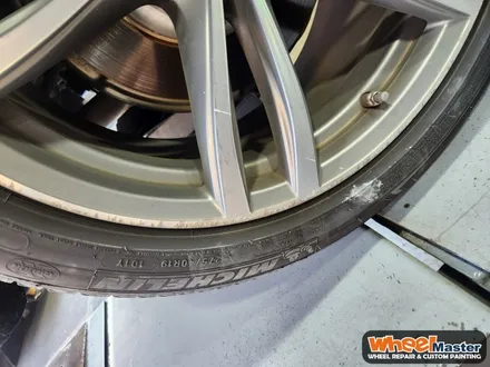 [부산휠복원][부산휠수리] BMW 7시리즈 컷팅휠 4개 휠복원 / 부산 해운대 송정동