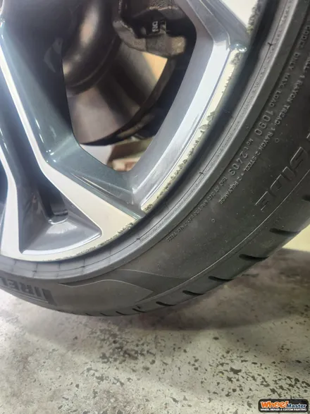 [부산휠복원][부산휠수리] BMW X5 컷팅휠 복원 작업 / 부산 해운대 송정동