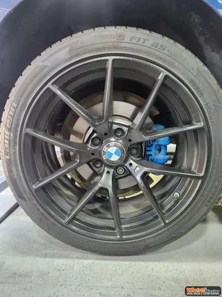 [부산휠복원][부산휠도색] BMW 3시리즈 휠 도색 및 복원 / 부산 해운대 송정동
