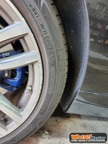 [부산휠복원][부산휠수리] BMW 6GT 휠복원 / 부산 해운대 송정동