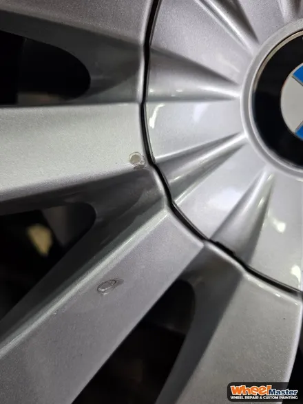 [부산휠복원][부산휠도색] BMW 740d 휠복원 및 휠도색 작업 / 부산 해운대 송정동