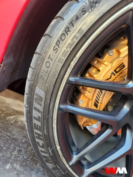 [부산휠복원][부산휠도색] 벤츠 AMG GT63s 투톤반무광 휠작업 / 부산 해운대 송정동