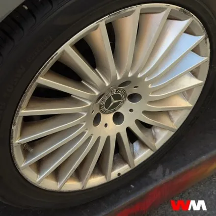 [부산휠복원][부산휠수리] 벤츠 S350d 수입차량 휠복원 / 부산 해운대 송정동