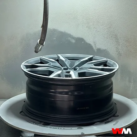 [부산휠도색][휠마스터] BMW M 850i 블랙유광 휠도색 / 부산 해운대 송정동