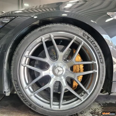 [부산휠도색][휠마스터] 벤츠 AMG GT63 블랙유광 도색 / 부산 해운대 송정동