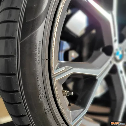 [부산휠복원][부산휠수리] BMW X6 컷팅휠 복원 / 부산 해운대 송정동