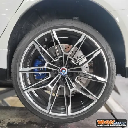 [부산휠도색][휠마스터] BMW M3 투톤 휠도색 / 부산 해운대 송정동