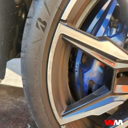 [부산휠복원][휠마스터] BMW M850i 다이아몬드 컷팅 휠 작업 / 부산 해운대 송정동