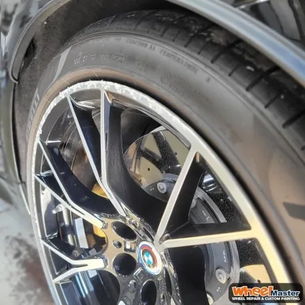 [부산휠복원][부산휠수리] BMW M5 다이아몬드 컷팅휠복원 / 부산 해운대 송정동