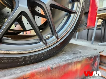 [부산휠복원][부산휠도색] 벤츠 AMG GT63s 투톤반무광 휠작업 / 부산 해운대 송정동