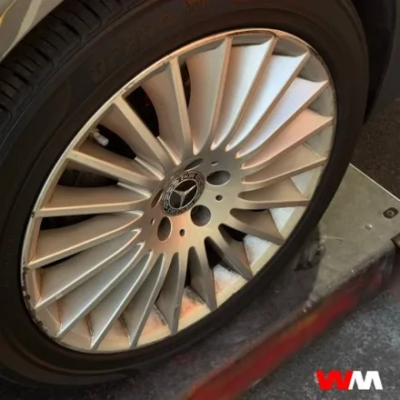 [부산휠복원][부산휠수리] 벤츠 S350d 수입차량 휠복원 / 부산 해운대 송정동