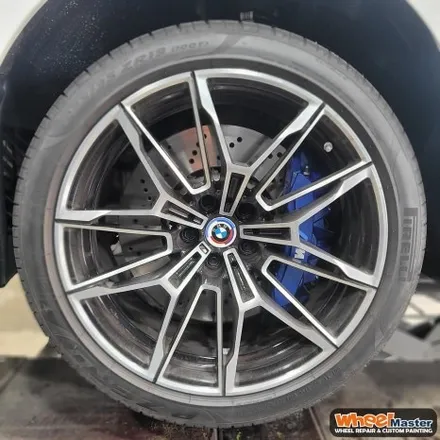 [부산휠도색][휠마스터] BMW M3 투톤 휠도색 / 부산 해운대 송정동