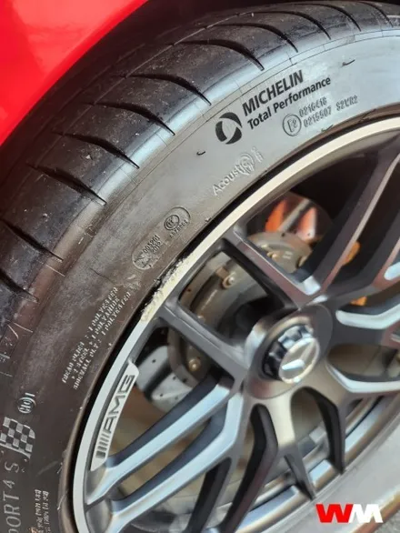 [부산휠복원][부산휠도색] 벤츠 AMG GT63s 투톤반무광 휠작업 / 부산 해운대 송정동