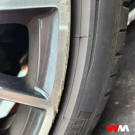 [부산휠복원][부산휠수리] 벤츠 S350d 다이아몬드컷팅 작업 / 부산 해운대 송정동
