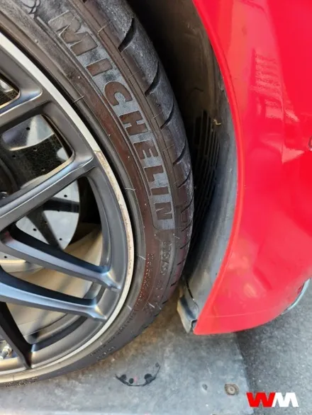 [부산휠복원][부산휠도색] 벤츠 AMG GT63s 투톤반무광 휠작업 / 부산 해운대 송정동