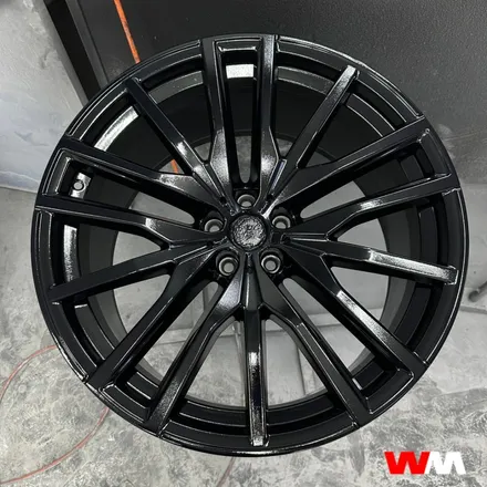 [부산휠복원][부산휠수리] BMW X5 블랙유광 휠복원 / 부산 해운대 송정동