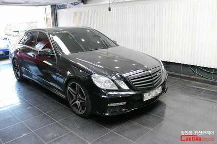 벤츠 E63 AMG 앞범퍼 PPF 시공 / 동대문,광진구,중랑구