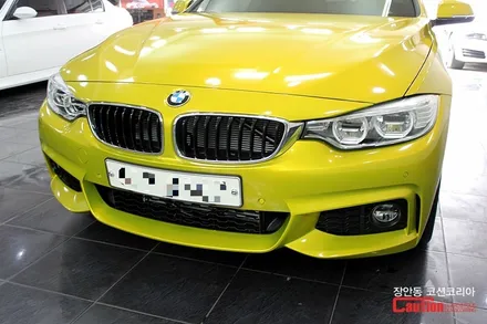 BMW 428i 전체랩핑 : 카스킨 전문 장안동 코션 / 동대문,광진구,중랑구