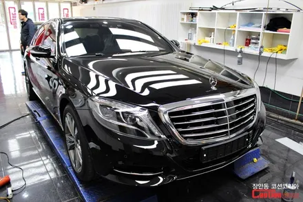 벤츠 S400 자동차보호필름 PPF 시공 : 장안동 코션 / 동대문,광진구,중랑구