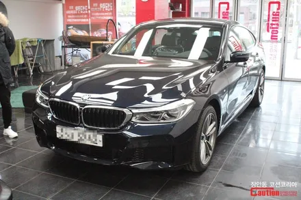 BMW 520d 카스킨, 유광화이트 전체랩핑 - 장안동 코션 / 동대문,광진구,중랑구