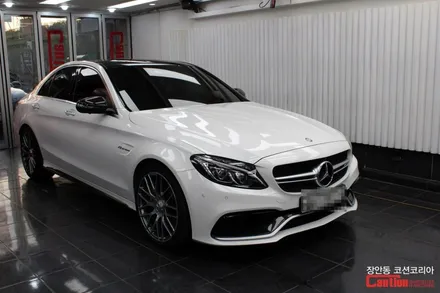 벤츠 C63 AMG 생활보호 PPF 시공, 장안동 코션에서 자동차 PPF 시공가격 알아보세요. / 동대문,광진구,중랑구