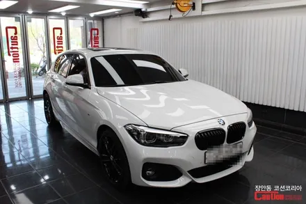 BMW 118d 루프스킨, KPMF 탑폴리에 & 3M 1080 유광블랙 - 장안동 코션 / 동대문,광진구,중랑구