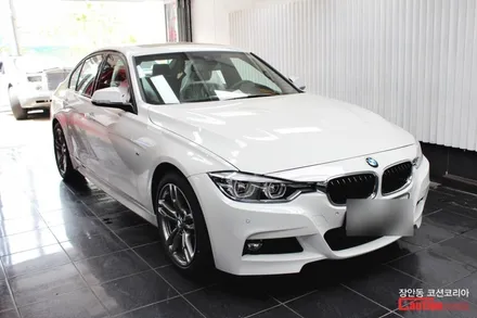 BMW 320d 자동차 루프스킨 (3M 1080 유광블랙) / 동대문,광진구,중랑구