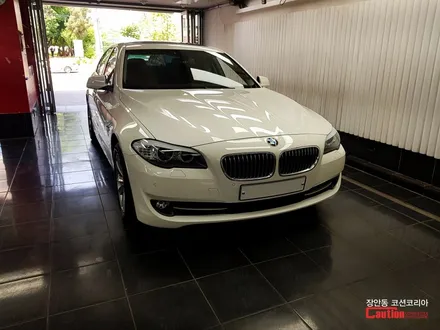 중고차도 새 차 처럼 !? 신비한 자동차 랩핑의 세계, BMW 5시리즈 PPF 생활보호패키지 + 윈도우몰딩 랩핑 + 실내랩핑 (3D카본랩핑) - 장안동 코션 / 동대문,광진구,중랑구
