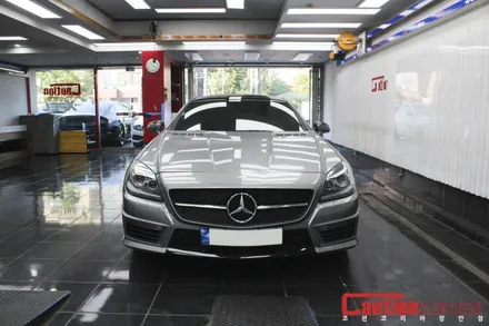SLK 55 AMG 경량 로드스터의 그릴 사틴블랙 랩핑 / 동대문,광진구,중랑구