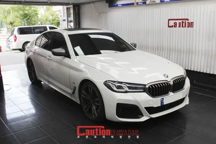 실버애로우의 명성을 빼앗을만한 BMW M550i 사틴실버 전체랩핑 / 동대문,광진구,중랑구