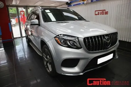 벤츠 GLS350d 유광블랙 전체랩핑으로 신차느낌내기 / 동대문,광진구,중랑구