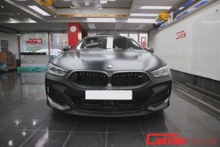 BMW 850i 블랙PPF로 전체랩핑을 한다면? / 동대문,광진구,중랑구