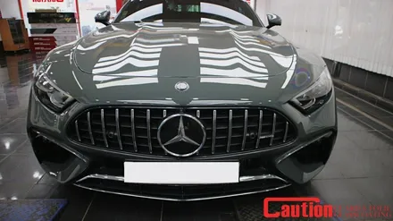 벤츠 SL63 AMG 전체 PPF & 포인트 카본랩핑은 코션코리아 / 동대문,광진구,중랑구