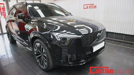 볼보 XC90 사틴블랙 전체랩핑 고급스러움과 강인함을 동시에 / 동대문,광진구,중랑구
