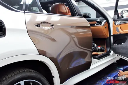 BMW X6 M50d 카스킨 전체랩핑 - 장안동 코션 / 동대문,광진구,중랑구