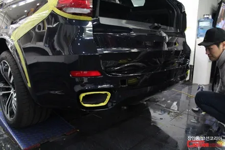 BMW X5 M50d 자동차보호필름 PPF 풀시공 : 장안동 코션 / 동대문,광진구,중랑구