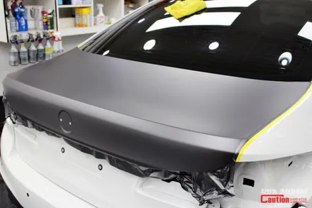 BMW 540i 무광 다크그레이 랩핑, 자동차 랩핑 전문 장안동 코션 / 동대문,광진구,중랑구