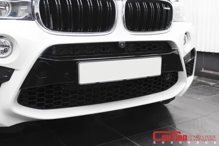 BMW X6 탑폴리에 루프스킨과 범퍼 부분랩핑 / 동대문,광진구,중랑구