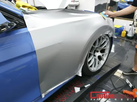 BMW M3를 알루미늄 랩핑하면 어떤 모습일까? / 동대문,광진구,중랑구