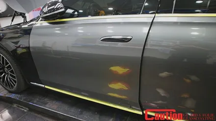 벤츠 S580 메탈릭그레이 전체랩핑 180도 다른 분위기 / 동대문,광진구,중랑구